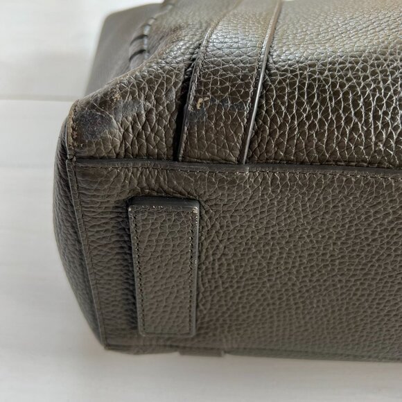 All Saints Ray East West Leather Tote WB092M in Musk Brown - Picture 8 of 16